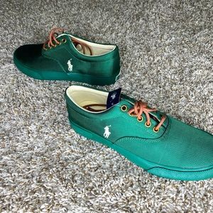 Polo Mens Canvas  Sneakers- Size 8 men’s, size 9.5 ladies